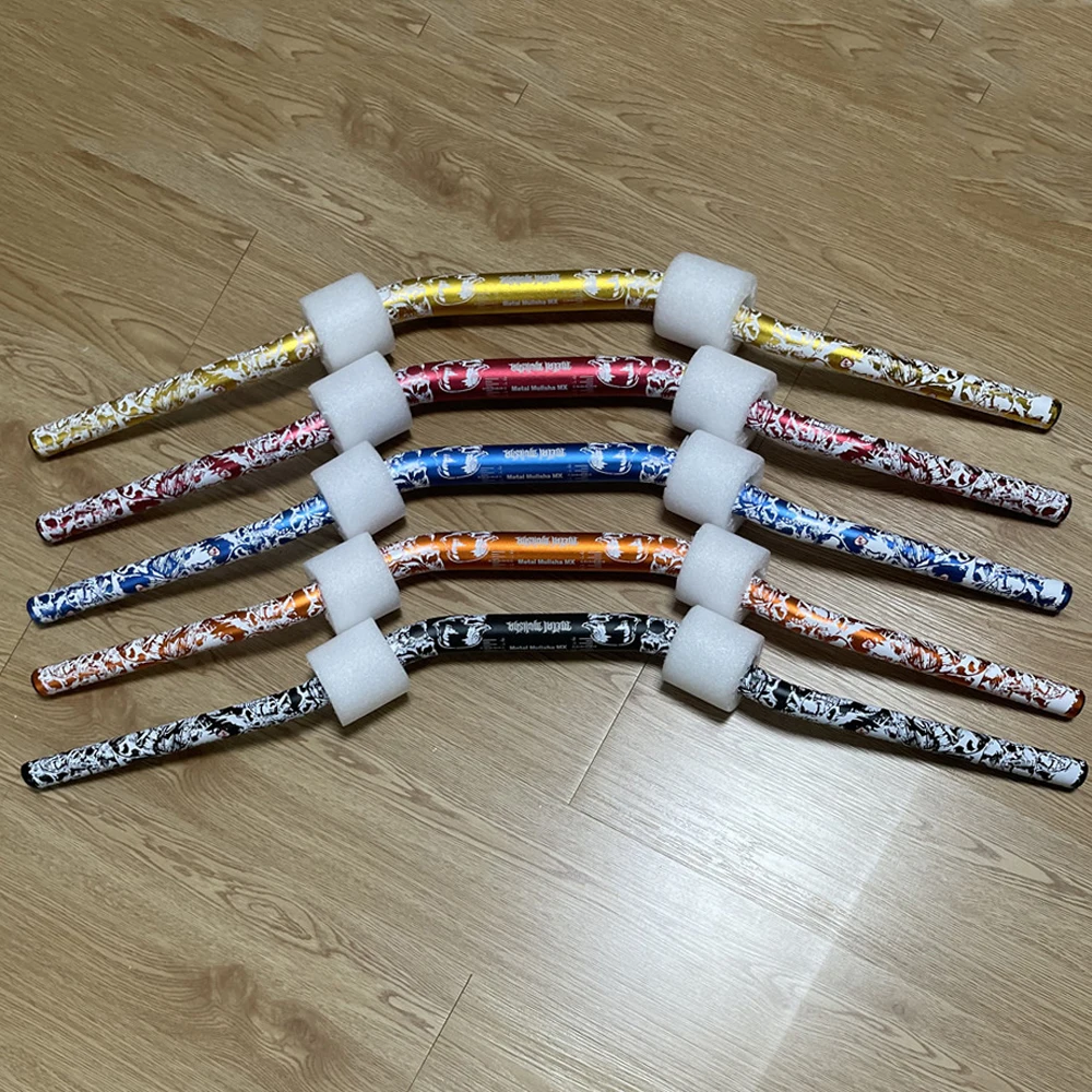 AliExpress FLBOMBING Motocross Handlebar 28mm Aluminum Alloy Motorcycle Metal Mulisha Fat Bar 1-1/8" for Honda Yamaha Kawasaki CRF KLX Dirt Pit Bike