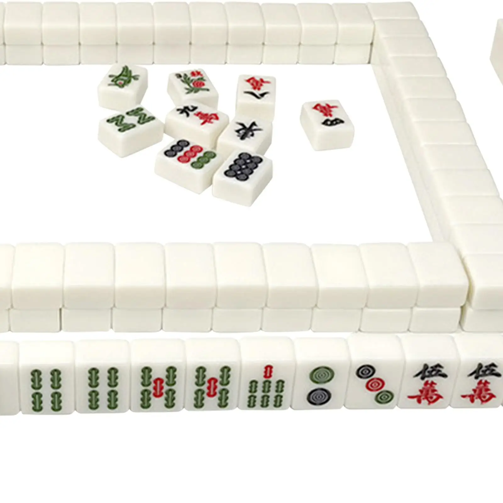 Ensemble de jeu chinois Mini Mahjong Coal, jeu de table classique, jeu chinois, 144x