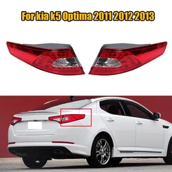 For kia k5 Optima 2011 2012 2013 LED Outside Tail Light Rear Stop Warming Fog Lamp Brake Light Left Right Car Accessories