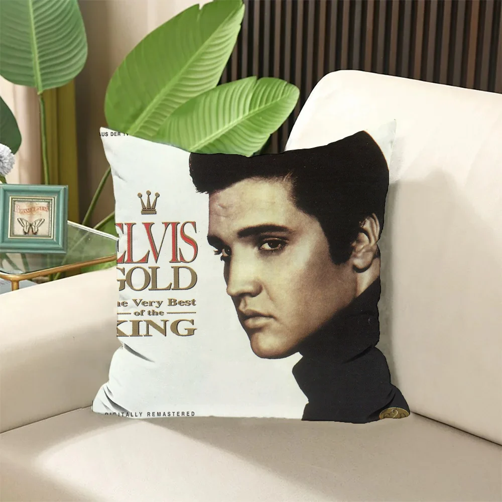 Throw Pillow Covers Decorative Cushion Elvis Decorative Pillows for Sofa Cushions Cover Home and Decoration Personalized Gift