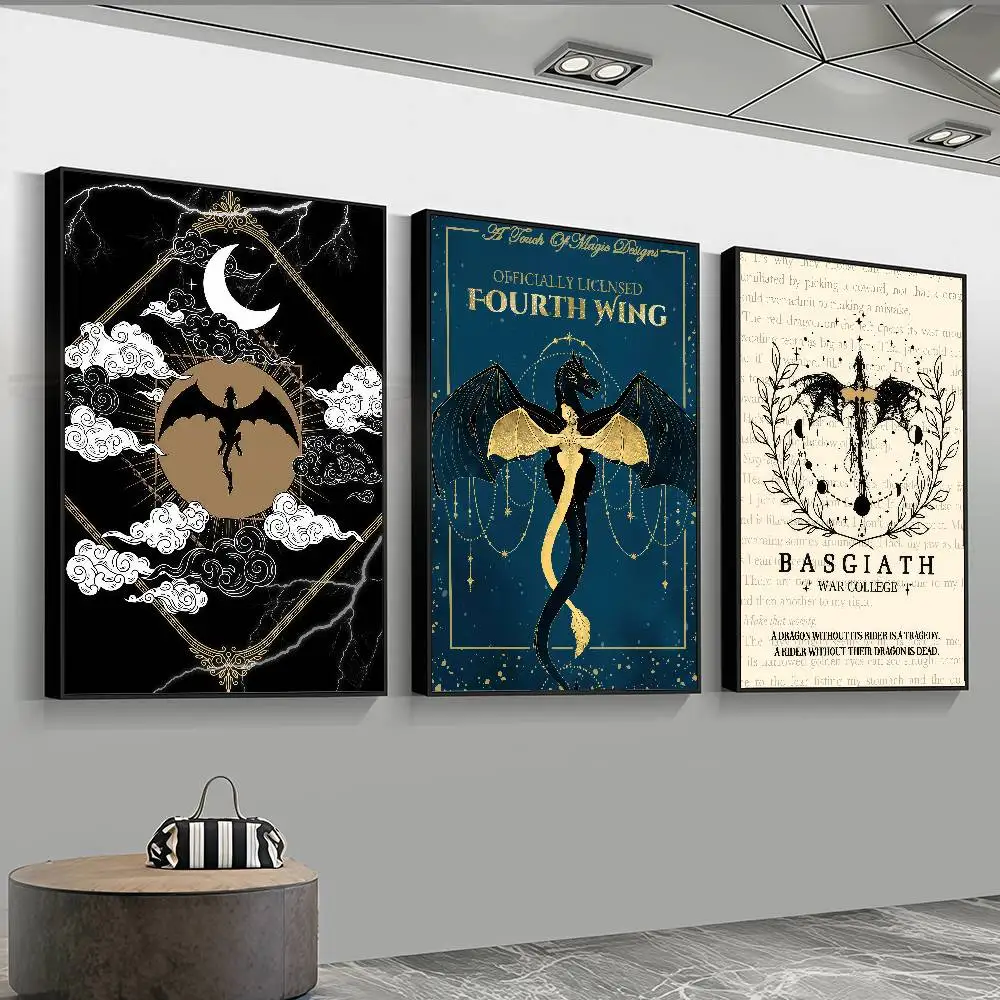 Hot F-Fourth Wing High-Definition Poster Sticker, Sprucing Up Home and Room Walls, Available in Diverse Styles.
