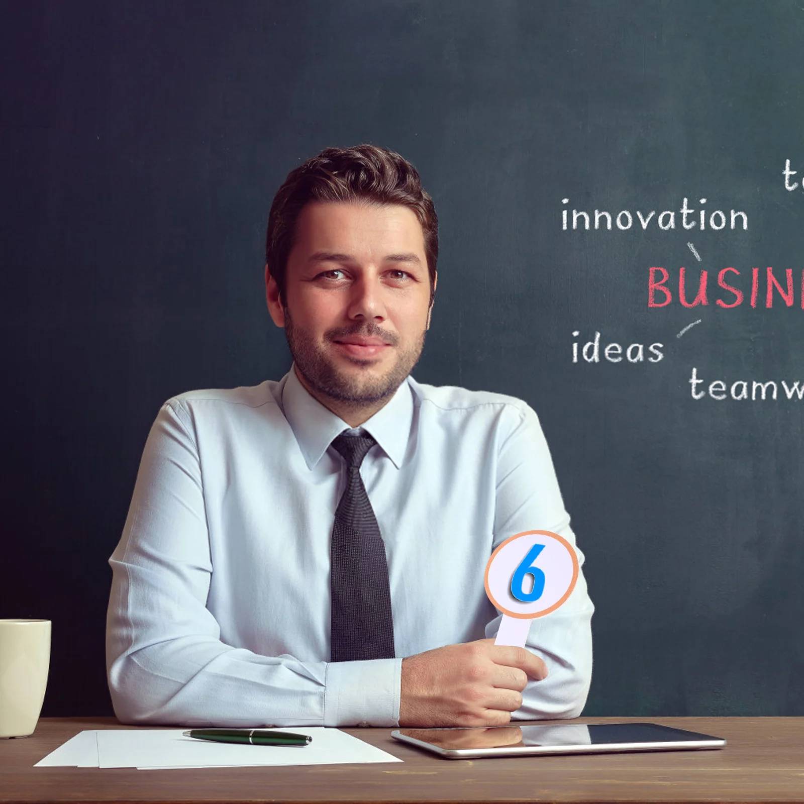 20pcs Handheld Whiteboard Reusable Dry Erase Scoreboard For Voting Auction Classroom Student Mini Marker Paddle