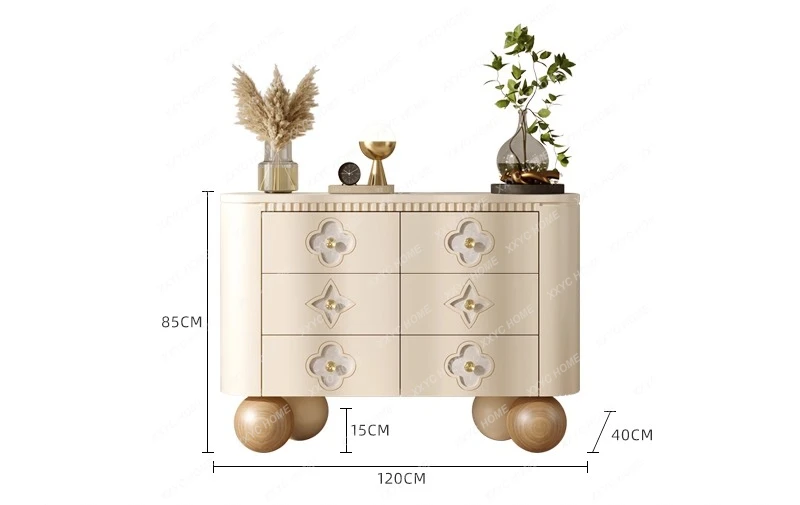 

Комод из цельного дерева, спальня, прикроватный шкаф для телевизора, корпус, элитный смысл, легкая роскошь, современный шкаф-ведро