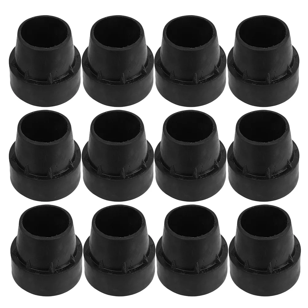

12pcs Trampoline Leg Caps Rubber Anti-Slip Replacement Tips For Trampoline Feet Durable Protection Fit Tube Legs Outdoor