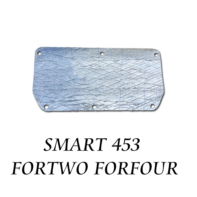 Aislamiento acústico de fibra de vidrio para coche, amortiguación para Smart 451 Smart 453, espuma de celda cerrada, capó de coche, cortafuegos para
