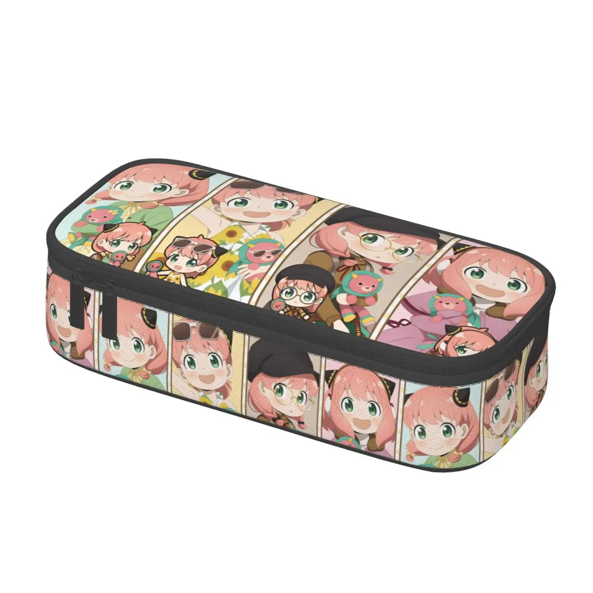 Yor Forger Anya Forger SPY FAMILY Pencil Cases for Girl Boy Large Storage Bond Forger Loid Forger Pencil Bag School Supplies view 2