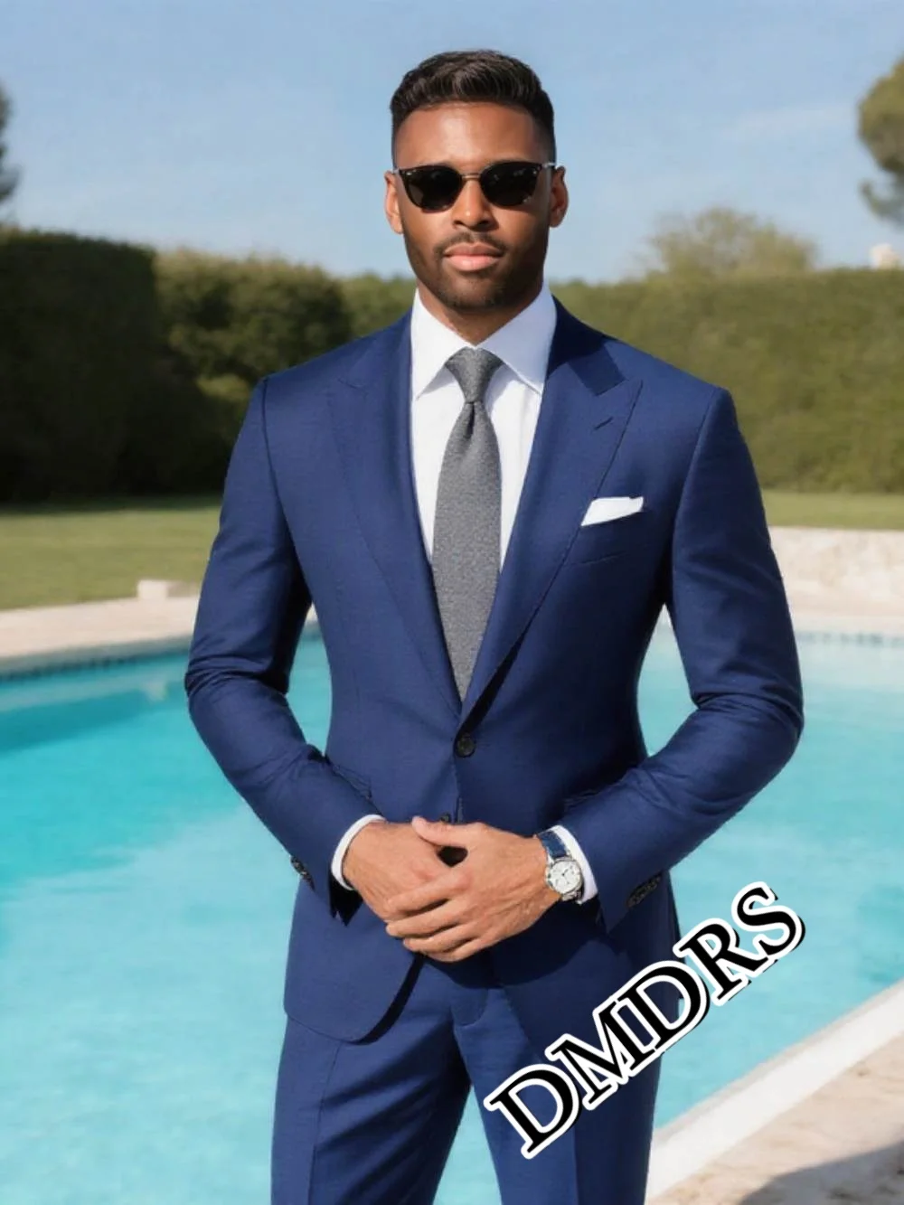 

Business Men's Suit Set Simple Office Men's Suit Set Formal Slim-Fit Men's Suit Set For Wedding Classic Business Men's Suit Set