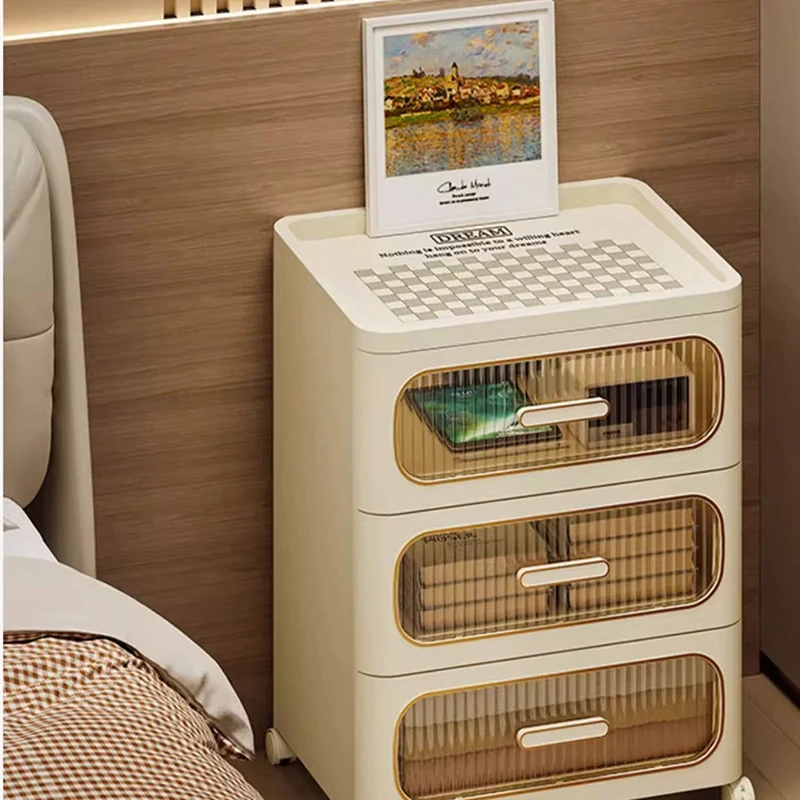 Nightstands Cabinet Mobile Hotel Nordic Side Console White Nightstands Bedroom Drawers Mobili Per La Casa Modern Furniture