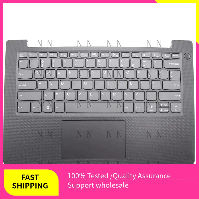 

GGT 5CB1K98082 New For Lenovo V14 G4 AMN Palmrest US Keyboard Bezel Touchpad TEX BLK