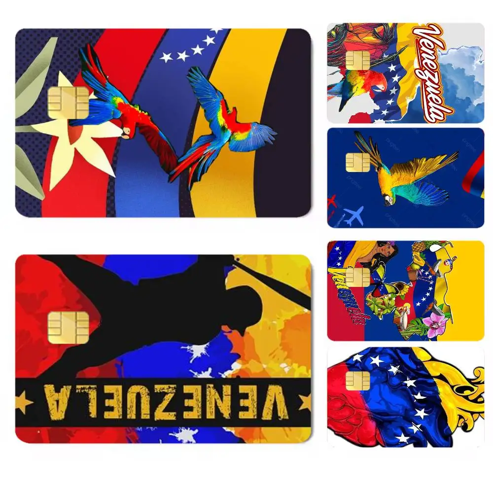 Venezuela esthetic Art-t High Definition Matte PVC Film Tape | For Credit Card, Debit Card Stickers & Gift Decoration