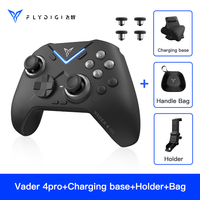 Flydigi Vader 4 Pro Gaming Controller, Force-Adjustable Joystick, Knob-Adjusted Resistance，Vibration Triggers，Multi-Connection