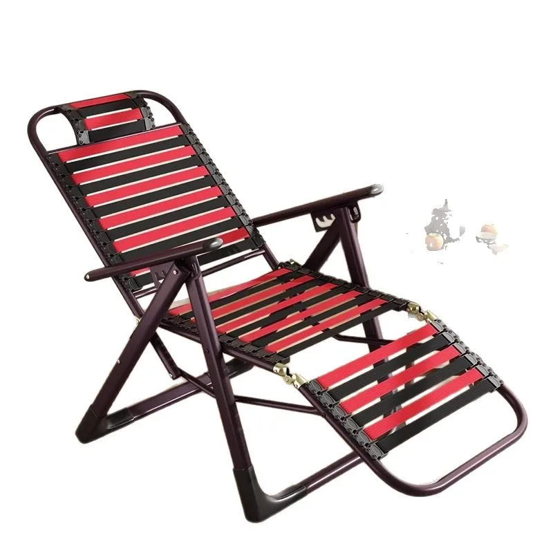 

Folding recliner 2025 new seat and sleep dual-purpose office lunch break bed home balcony leisure lazy backrest chair