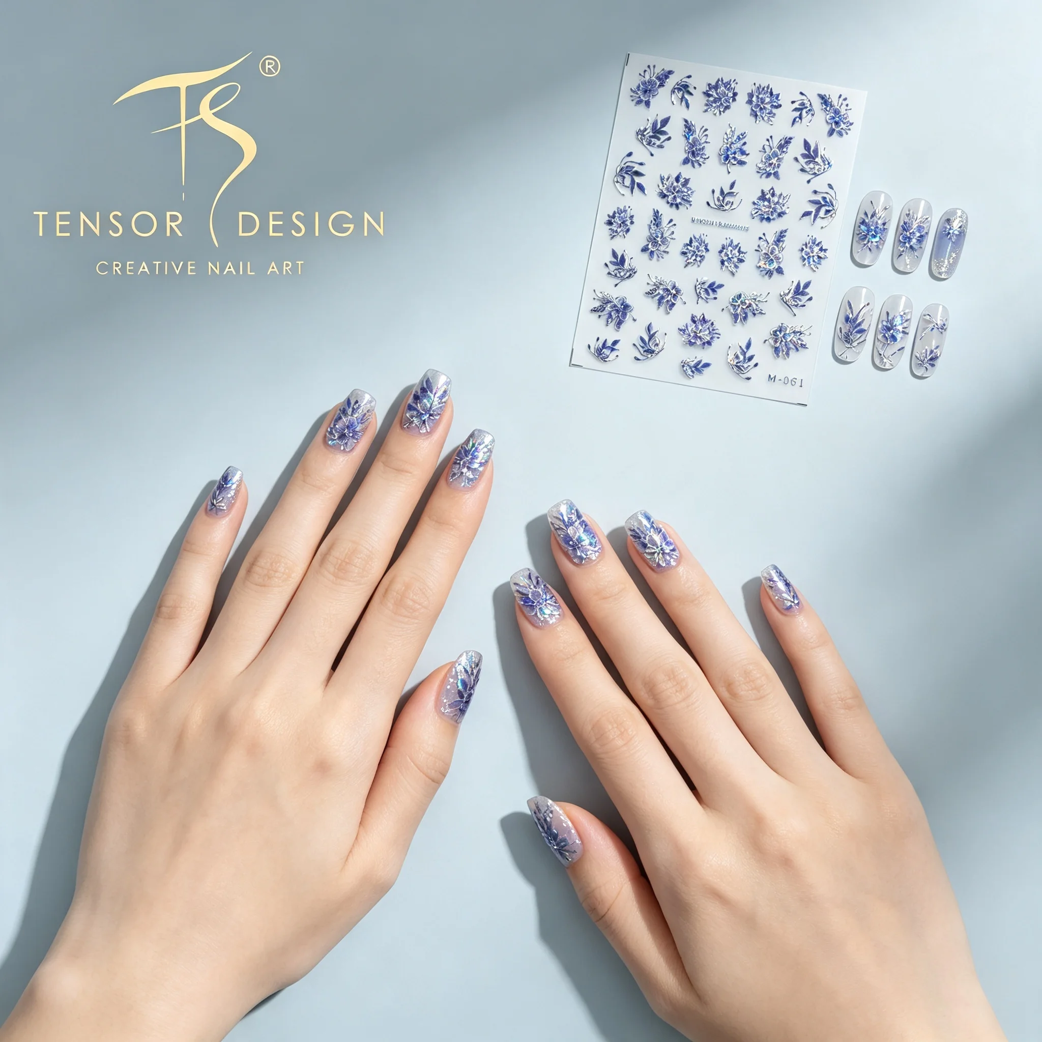 ملصقات أظافر ثلاثية الأبعاد جد - مراجعة Nail Art Elegan وسعره