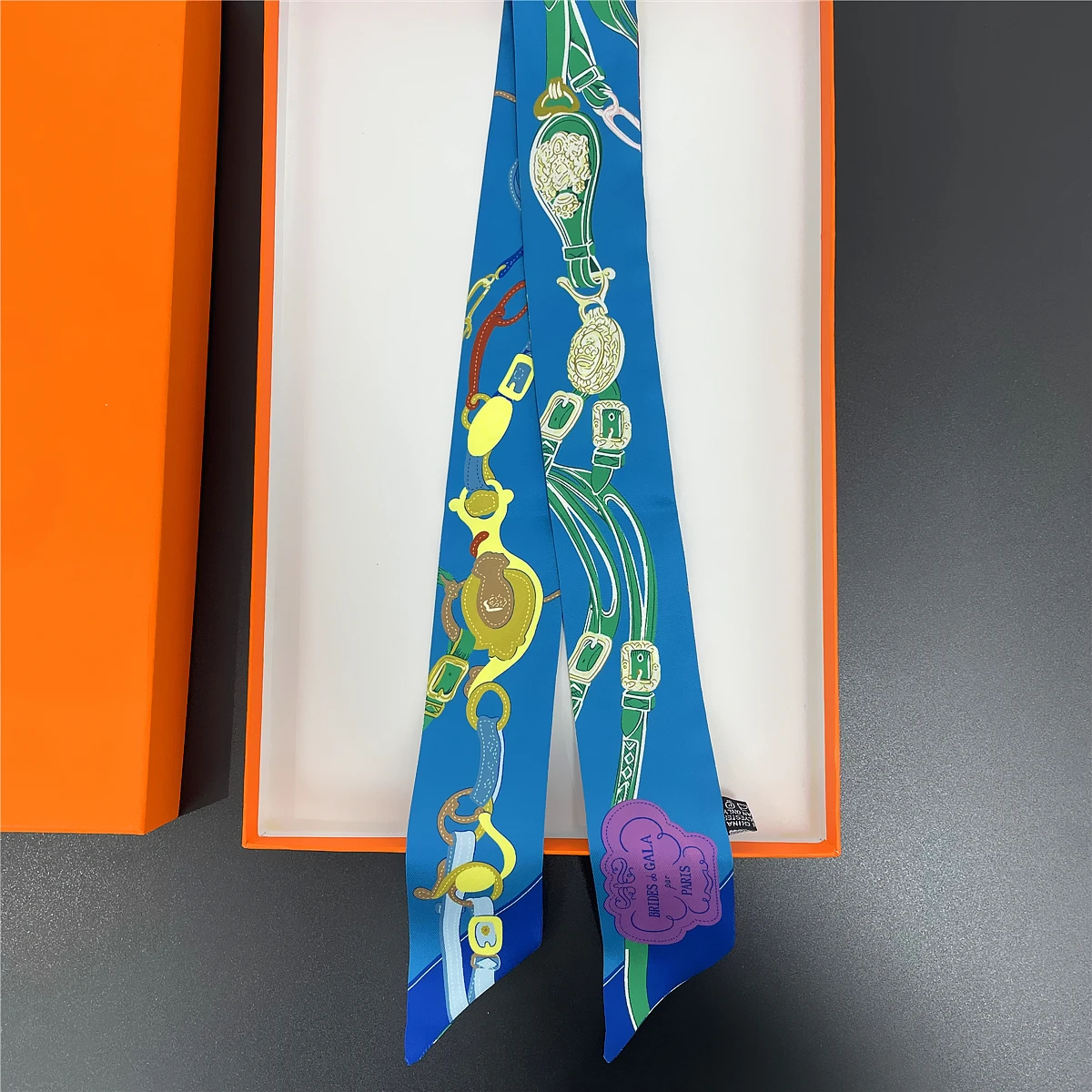 2024 Brand Design New Rope Silk Scarf Luxury Scarf Women Foulard Skinny Bag Scarves Fashion Hair Headband Neckerchief For Lady