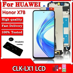 6.8“inch For Huawei Honor X7b LCD CLK-LX1, CLK-LX2, CLK-LX3 Display Screen Touch Panel Digitizer For HonorX7b Display Frame