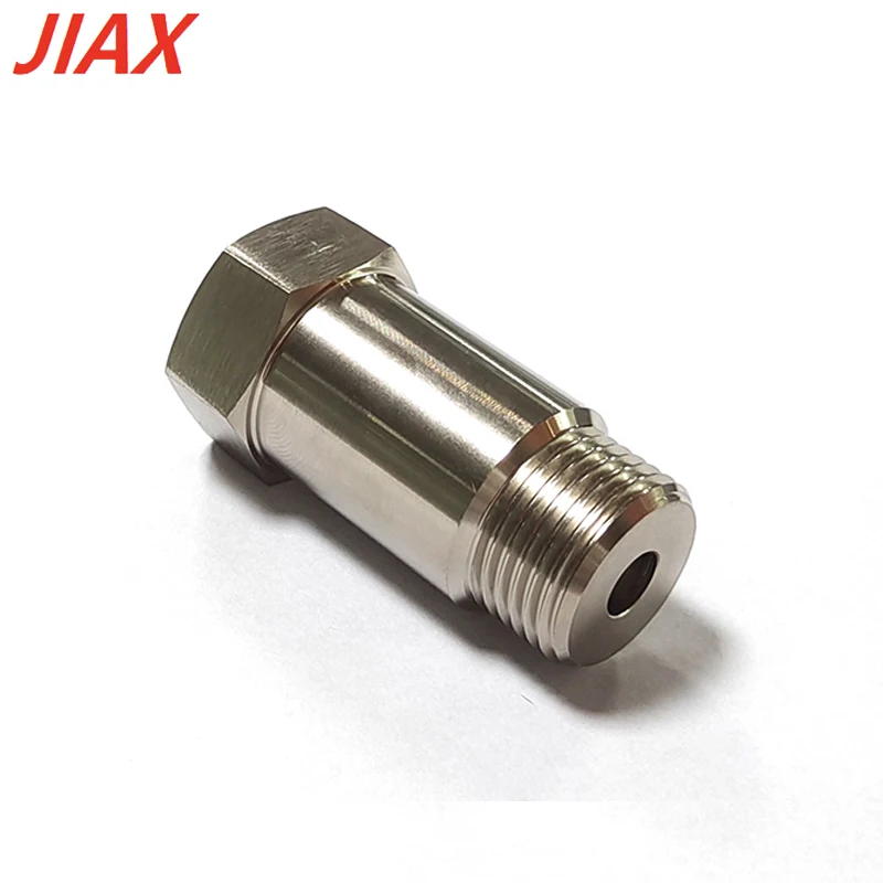 Universal Oxygen Sensor Adapter 45mm M18x1.5 Thread Nickel Plated