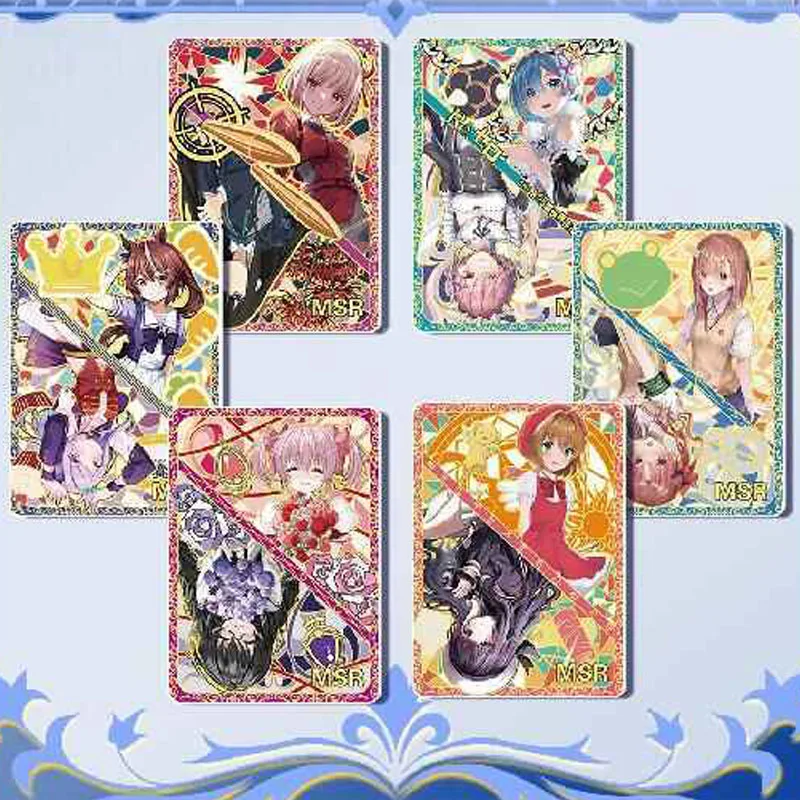 Goddess Story Collection Cards Little Frog 2m12 Colorful Chapter Acg Box Beautiful Color Temptations Set Box Playing Cards