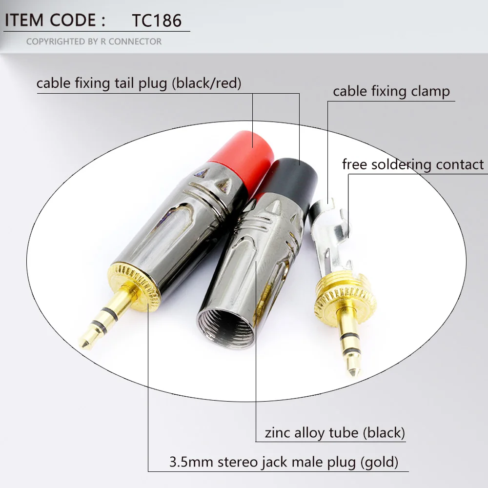 2 sztuk 3.5mm Jack słuchawki wtyczka drut malarski złącza Mono 3 polak konwerter Audio do naprawy mikrofon słuchawkowy wzmacniacz