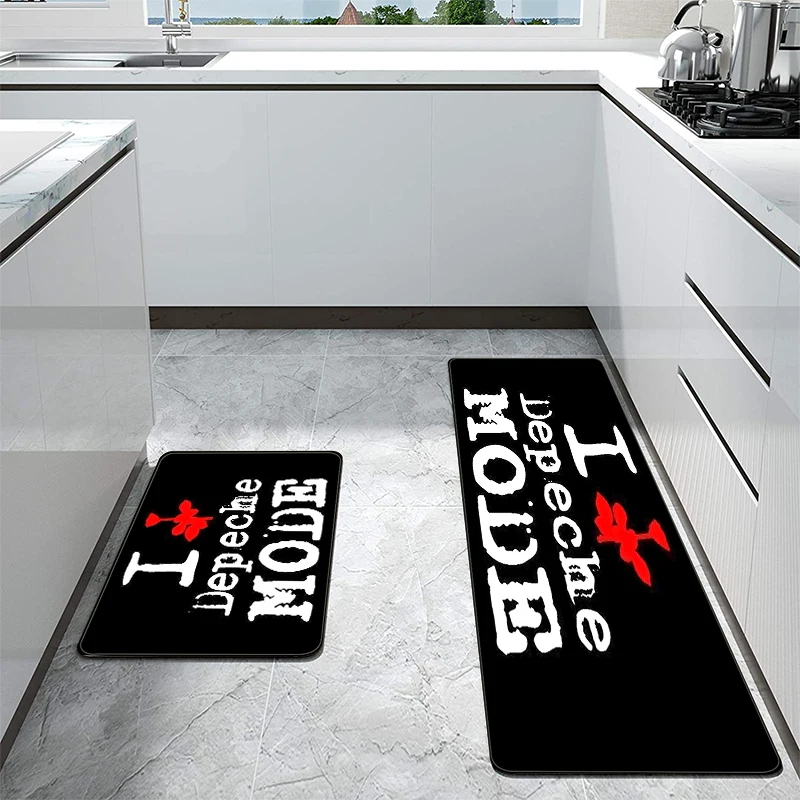 Kitchen Carpet Living Room Depeche Mode Rugs Foot Carpets Entrance Doormat Kawaii Rug Floor Mats Non-slip Mat Home Inside Decor