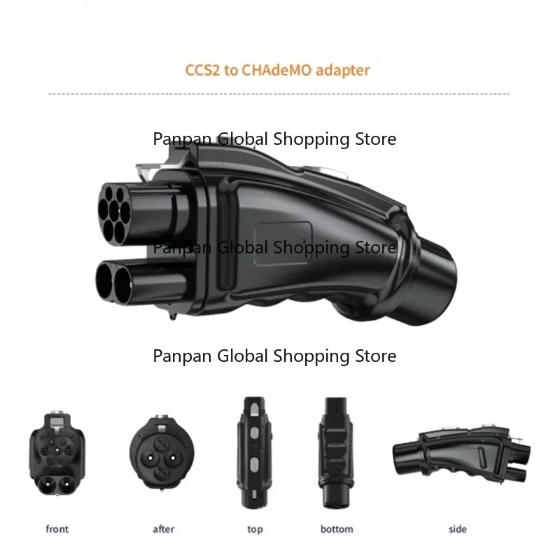 

EV Charger CCS2 to CHAde-MO EV Converter Adapter DC 250A 1000V 250KW CCS Combo 2 to Japanese Electric Vehicle Charging Adaptor