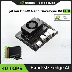 NVIDIA® Jetson Orin™ Nano Developer Kit, 40TOPS AI performance official 8GB module USB 3.2 Gen 2 ports, 2x M.2 Key M for SSD