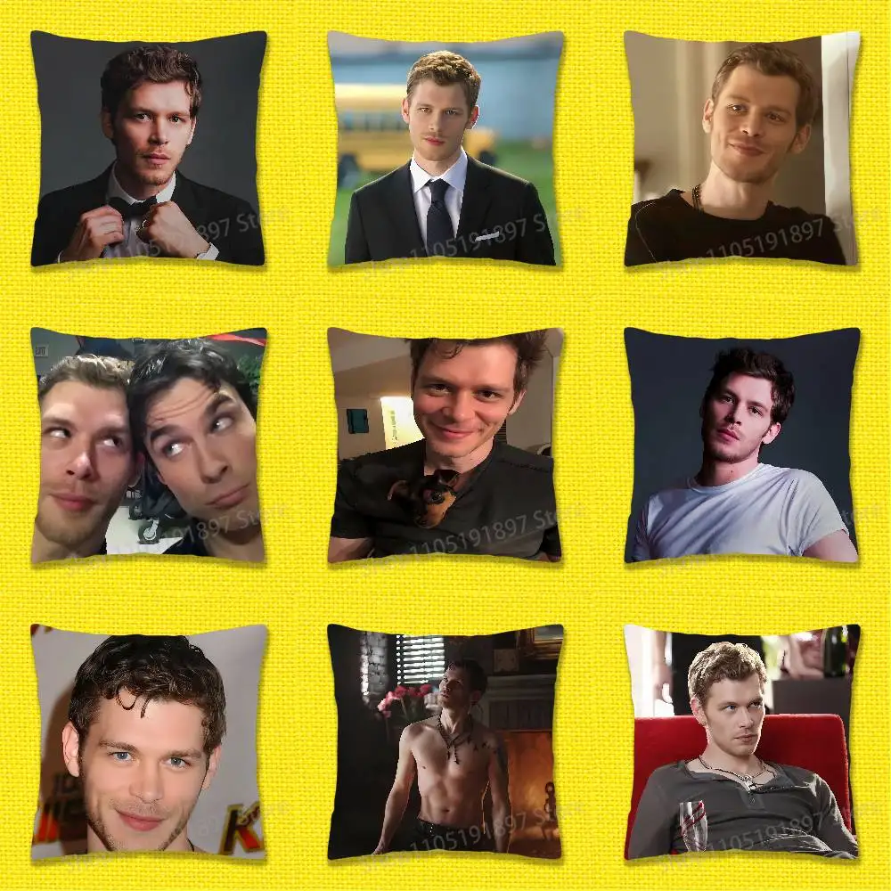 Throw Pillow Case For 55cm 40cm 45*45cm 50cm 30cm Square Office Cushion J-Joseph Morgan K-Klaus Mikaelson Cover