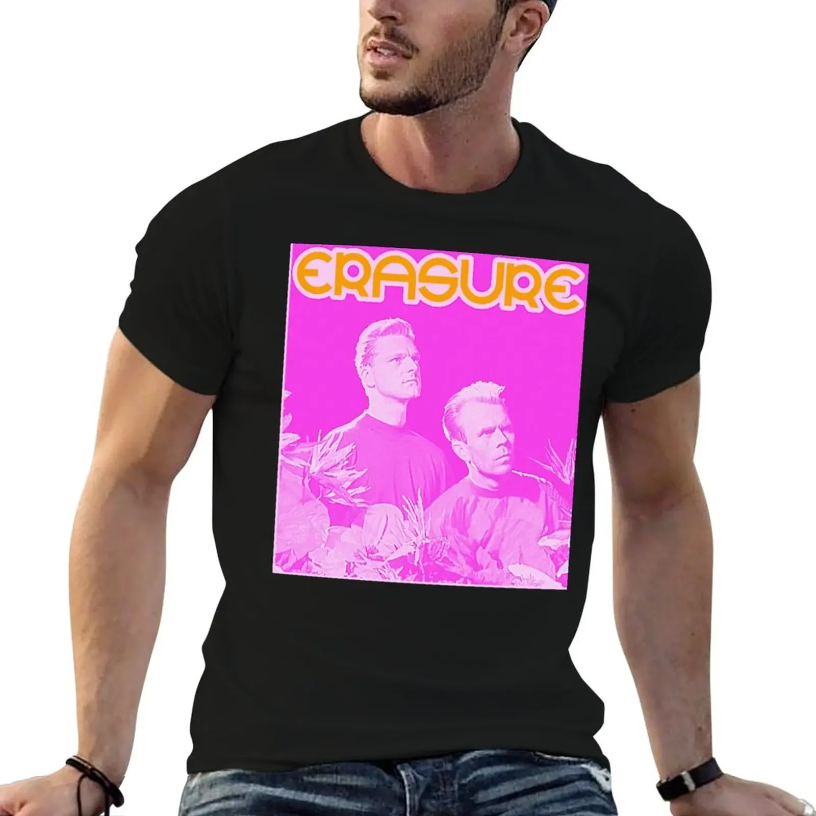 Erasure 80s Retro Synthpop FanArt T-Shirt vintage t shirts graphic shirts t shirt for men