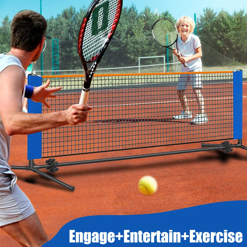 رف كرة البيسبول المحمول بإطار معدني من أمازون بطول 10 أقدام، غطاء رف التنس