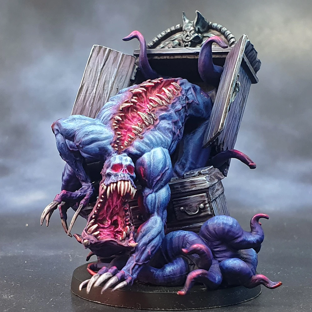 Resin Model figure, Cupboard monster, GK, Fantasy Theme, Unassembled and unpainted kit