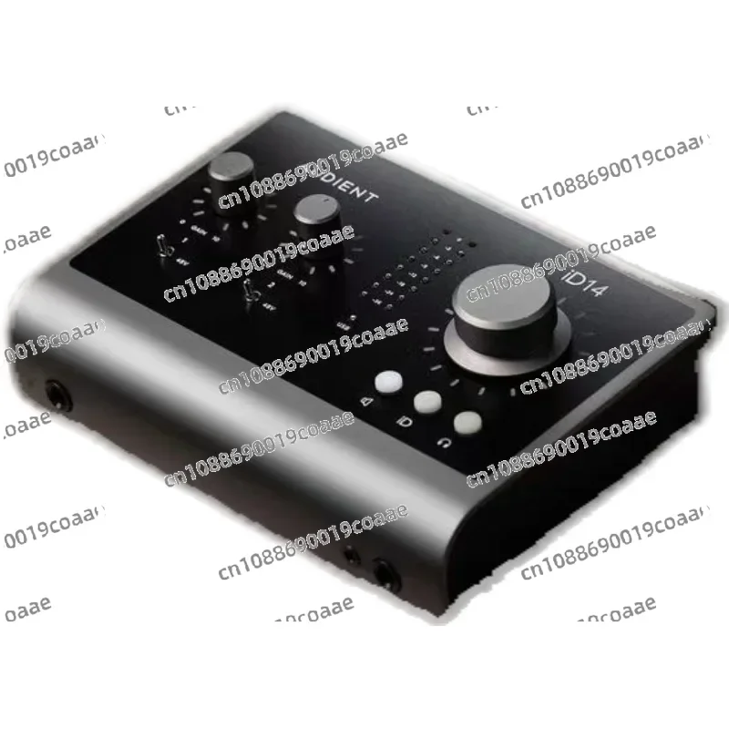 Audient ID14 MKII ترتيب الموسيقى الجيل الثاني/تسجيل واجهة الصوت JFET D.I USB AD-DA بطاقة الصوت لواجهة الصوت