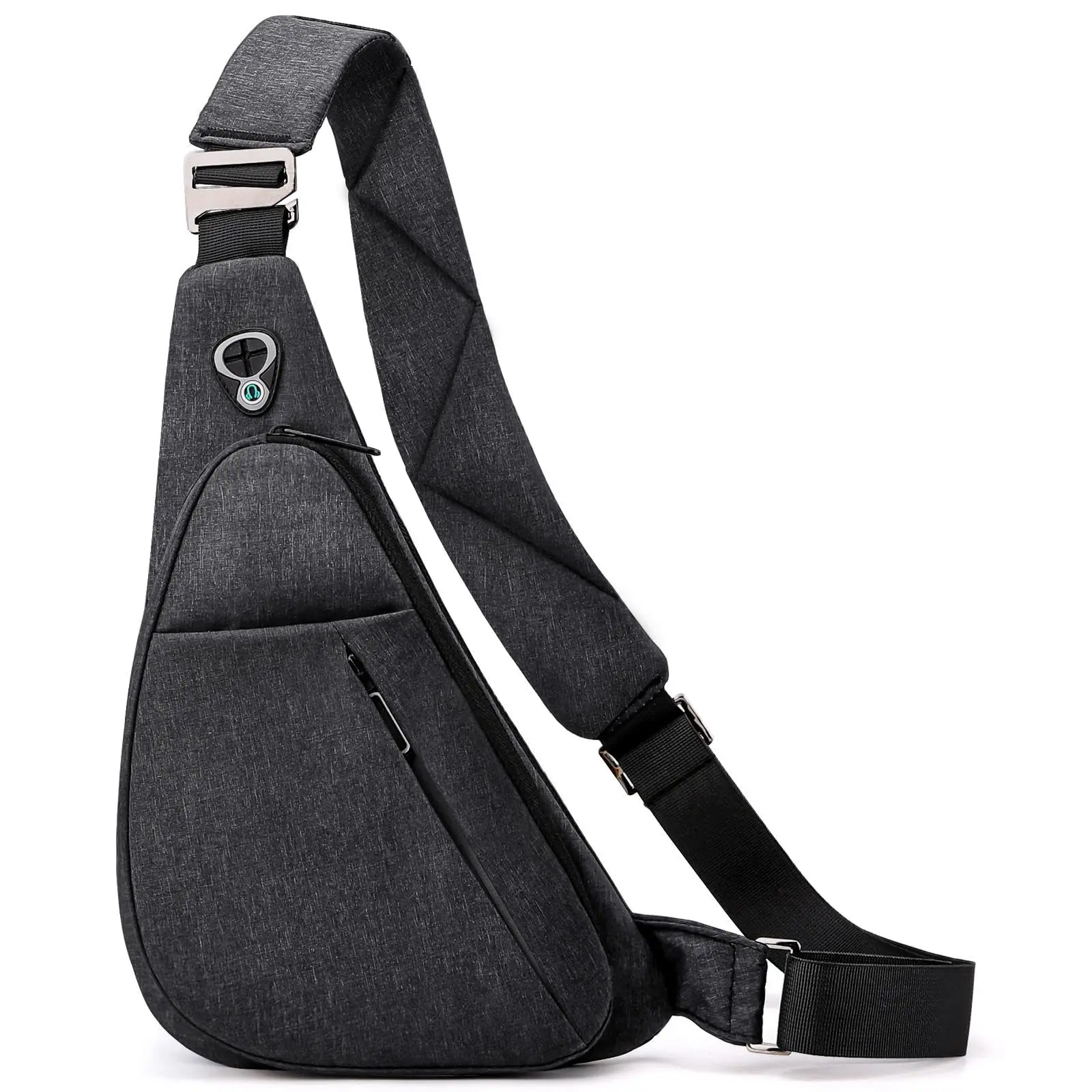 

Crossbody Bag Anti-Theft Lightweight Casual Shoulder Backpack Sling Chest Bag Belt Rucksack for Travel Bicycle Sport