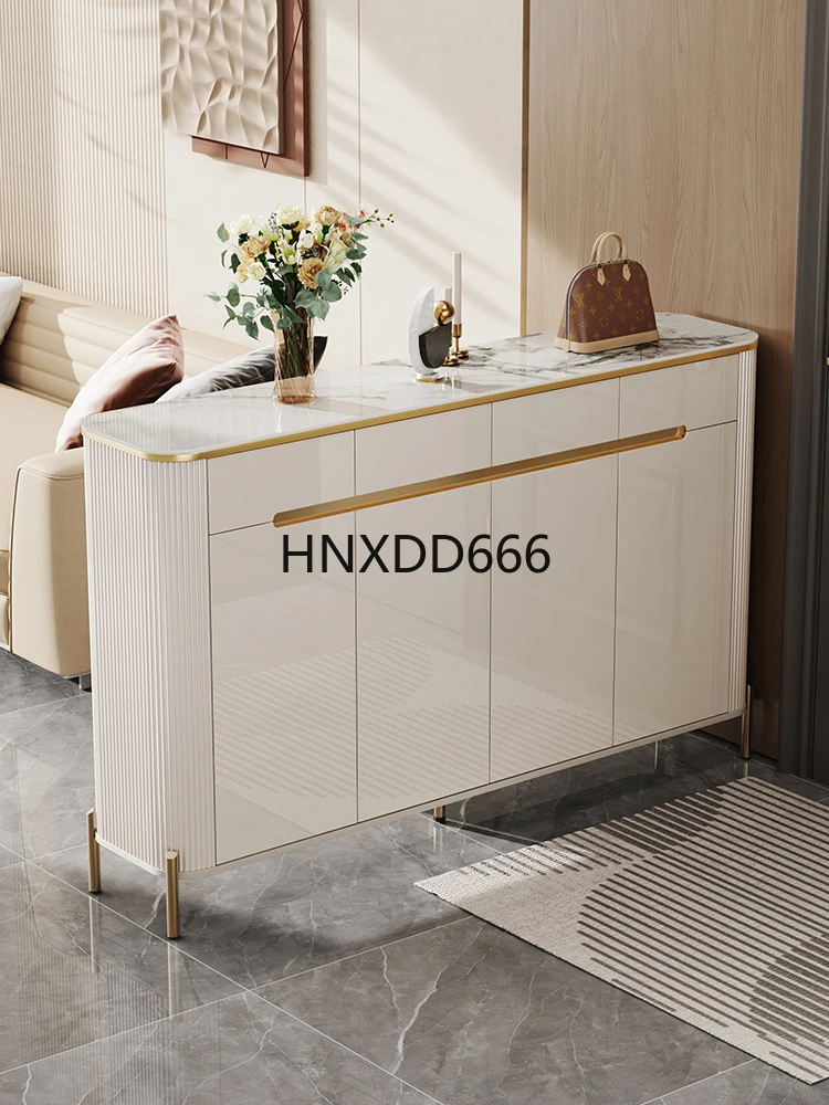 

Home shoe cabinet, entrance cabinet, integrated partition, double-sided living room, door locker
