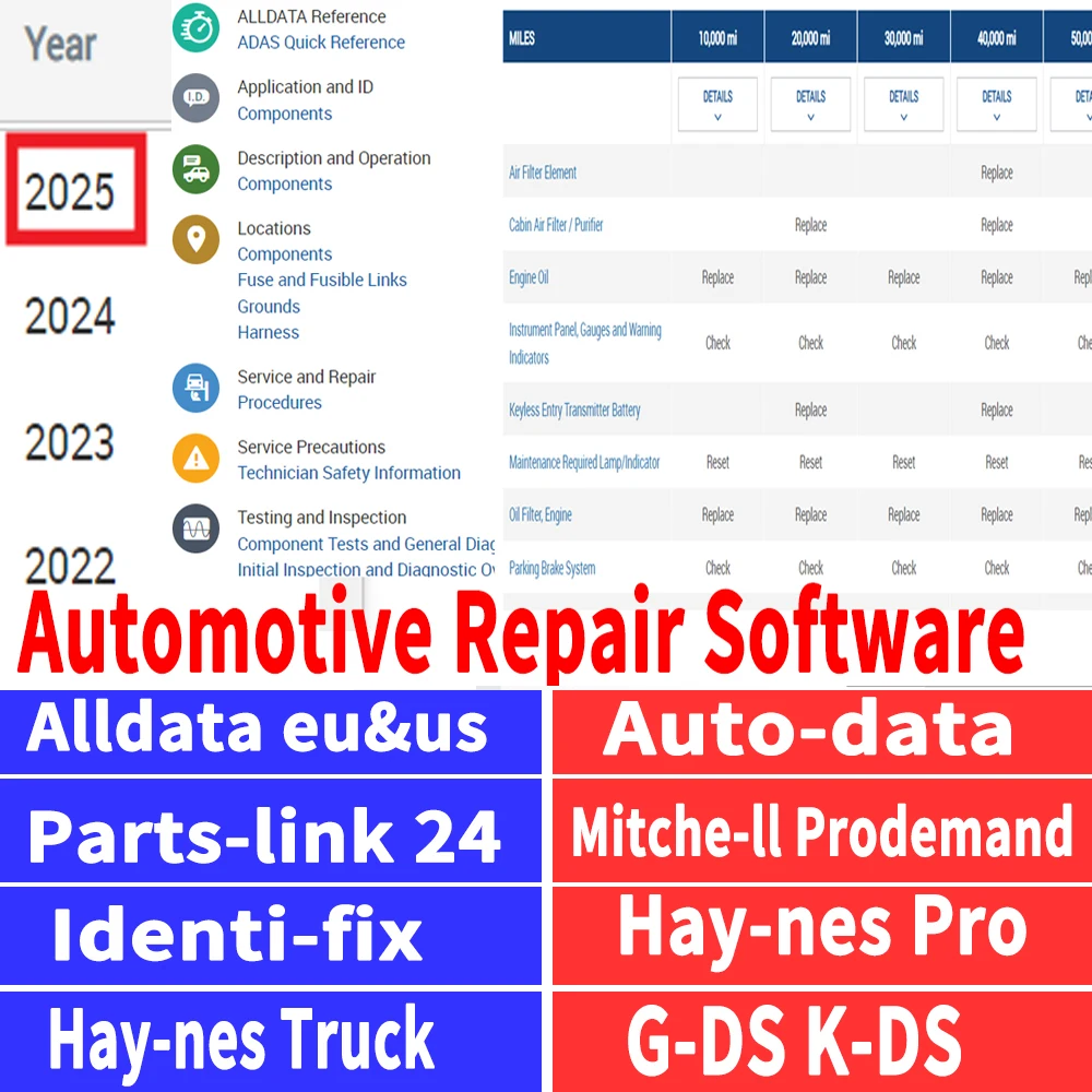 Alldata Repair Latest Version 2025Car Wiring Diag Car Truck Repair Workshop Mit-chell Database Wiring Diag Tool Auto-Data  10.53