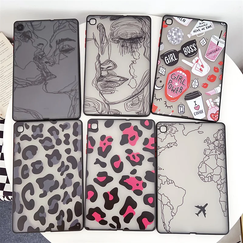 

Funda Tablet For Samsung Tab S6 Lite Case For Samsung Galaxy Tab S7 FE S8 S9 Plus 12.4 '' A 8.0 A7 Lite A8 10.5 Printed Cover