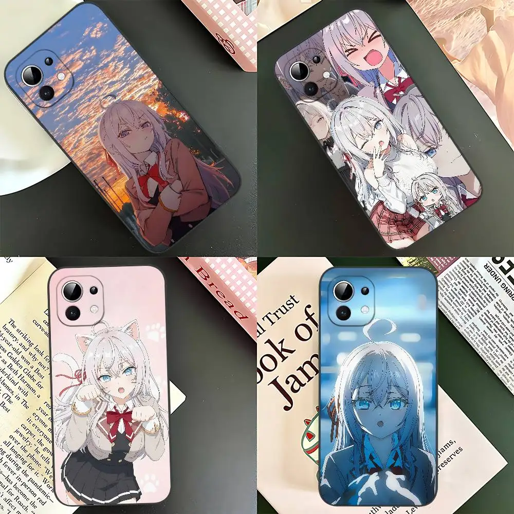 

Alya Slim Black Shockproof Phone Case: Snug Fit For Xiaomi 12,11,12S Ultra & Redmi Note 11,10T,9,9A,8Pro,8T,5G