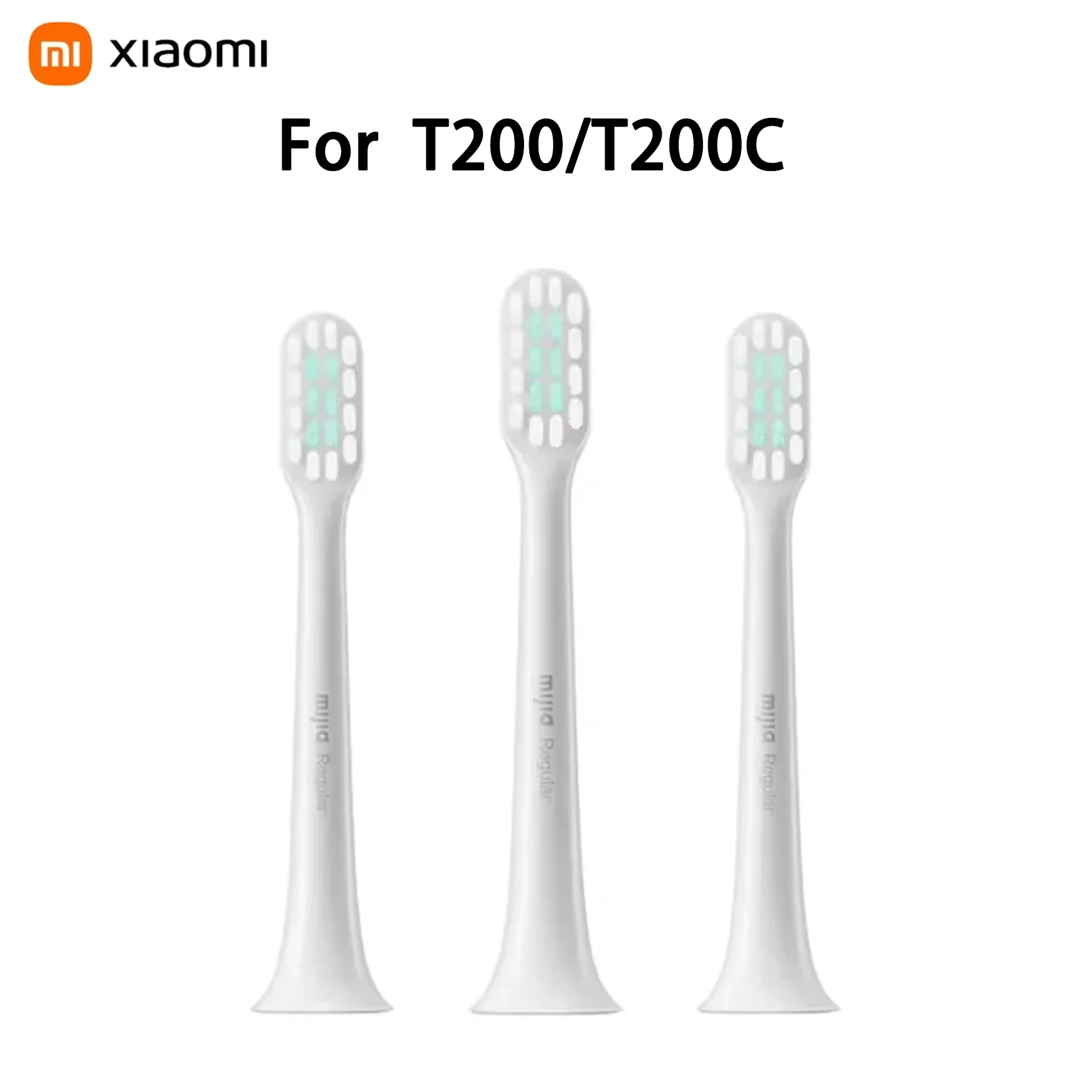 

Original XIAOMI MIJIA T200/T200C Sonic Electric Toothbrush replacement Head DuPont Brush Head Spare Parts Pack