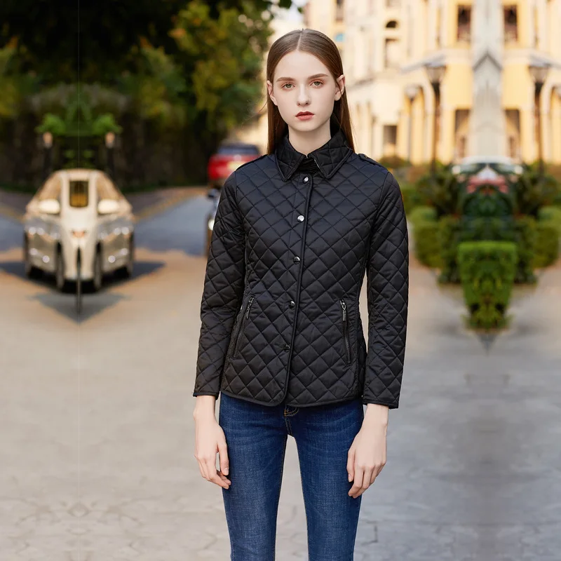 

High Quali Cotton Jaet Women's Pure Color ort Open Cardigan Button Flip Collar Faionable Cotton Outerwear