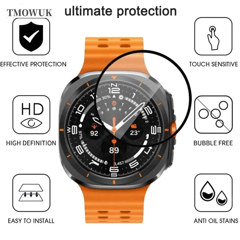 

For Samsung Watch8 44mm Watch8 40mm Watch 8 Classic Screen Protector Protective Film Anti-scratch HD Soft Film Accessories
