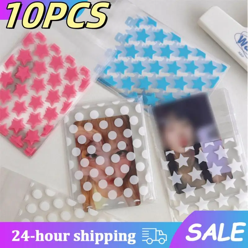 10PCS Durable Card Packaging Bag Convenient Reliable Packaging Supplies Innovative Product Transparent Packaging Storage Bag