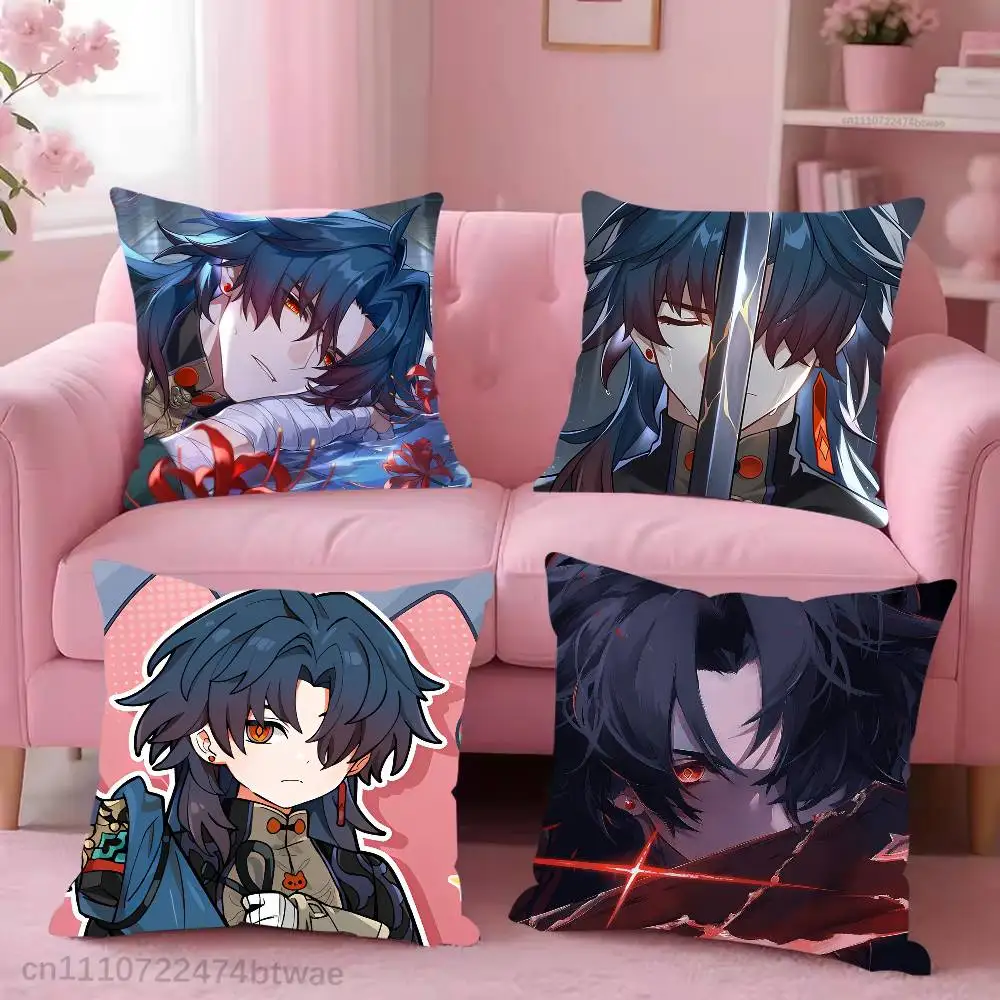 

Honkai Star Rail B-Blade Pillow Case Cover Square Sofa With For Pattern Comfortable Cushion suitable Of Room