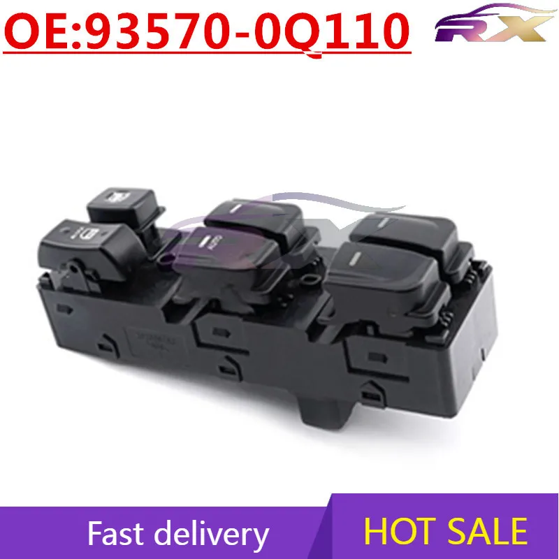

OEM: 93570-0Q110 Главный переключатель управления стеклоподъемником для Hyundai Elantra