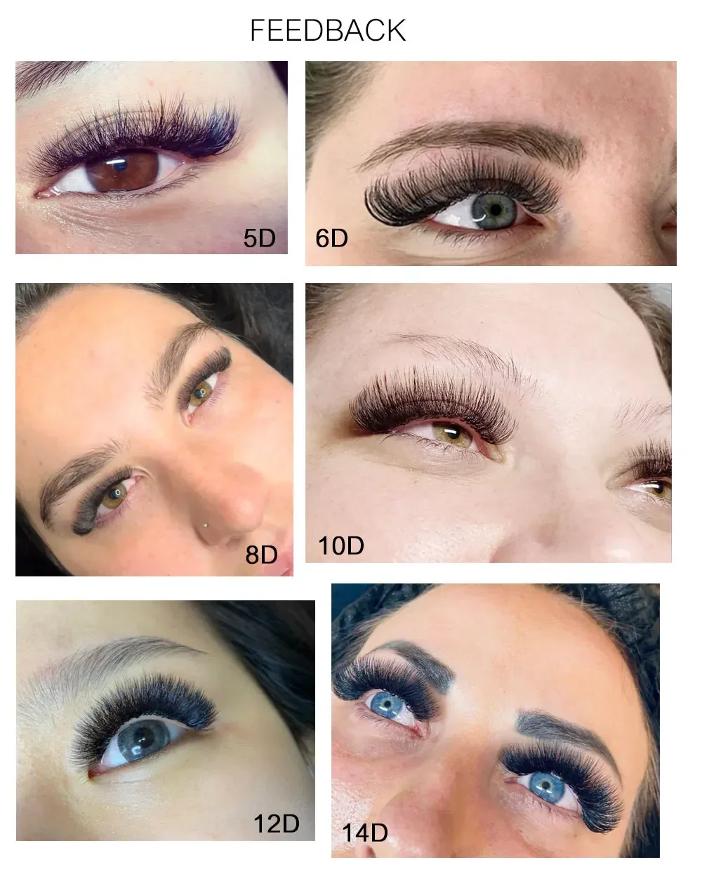 Supmacio หลวมพัดลม Lash Extensions 20D 16D 14D 12D 10D pointy ฐานขนตาขยายหลวมพัดลม promade แฟนขนตา