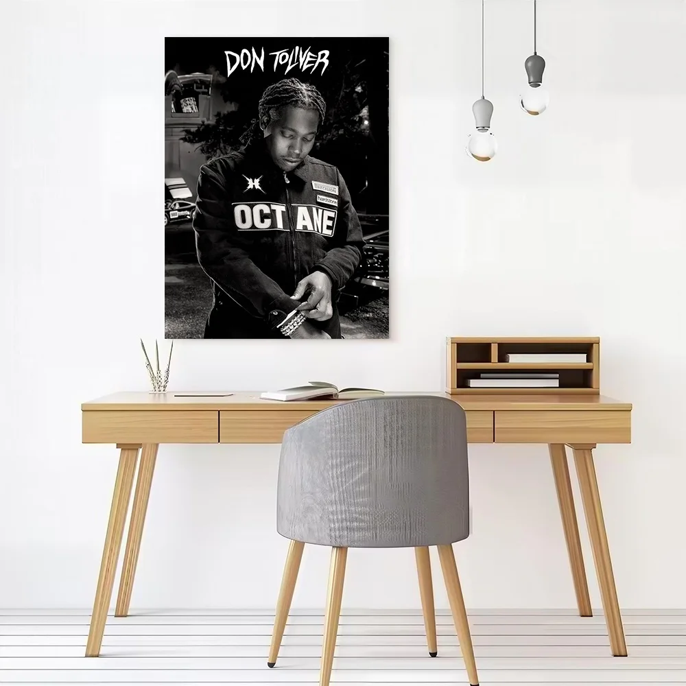 Don Toliver in Octane Jacket Canvas Poster Customizable Pictures Wall Art Canvas Painting for Decorative Picture Wand Deko Arts