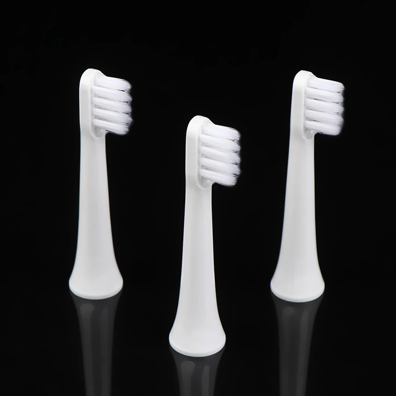 3pcs Sonic Electric Toothbrush for T100 Whitening Soft Vacuum  Replacment Heads Clean Bristle Brush Nozzles Head.