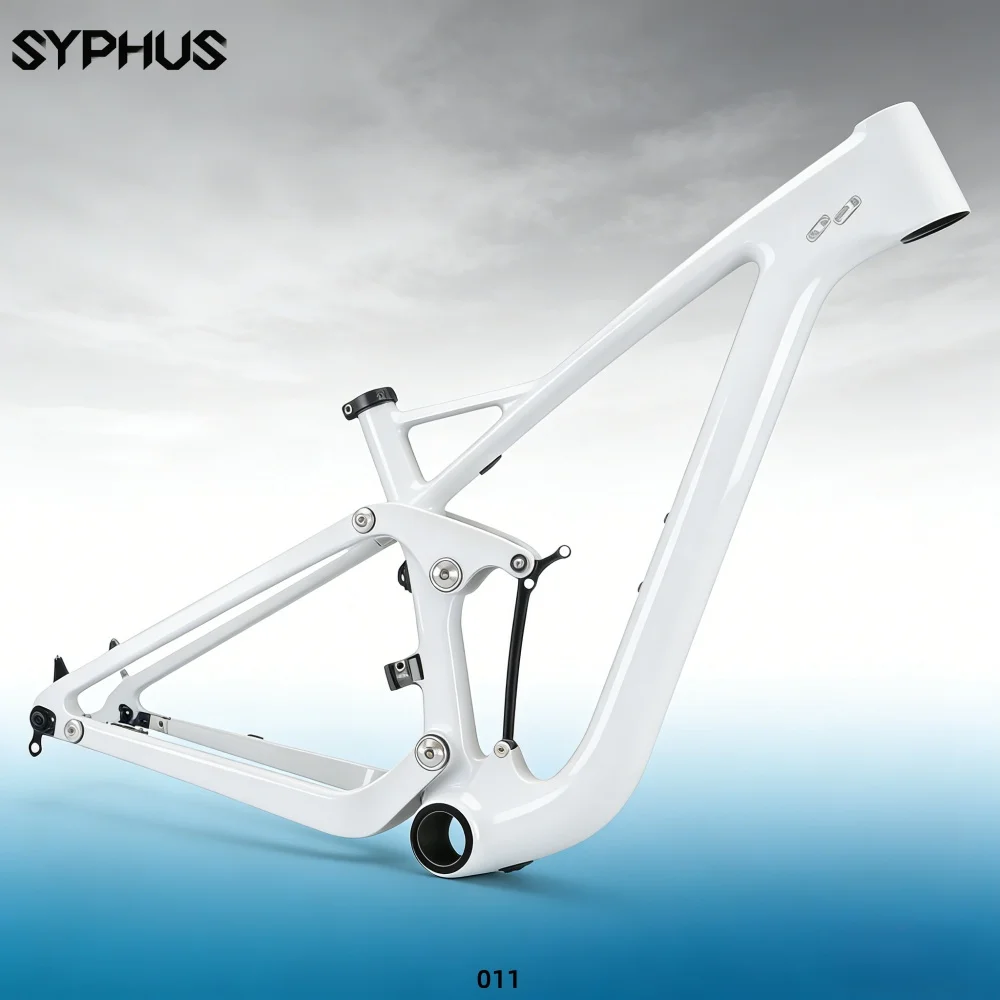 Syphus Full Suspension Carbon Frame MTB 29er XC Enduro 148*12mm Bicycle Frame Frame PF30 Carbon Framework MTB 29