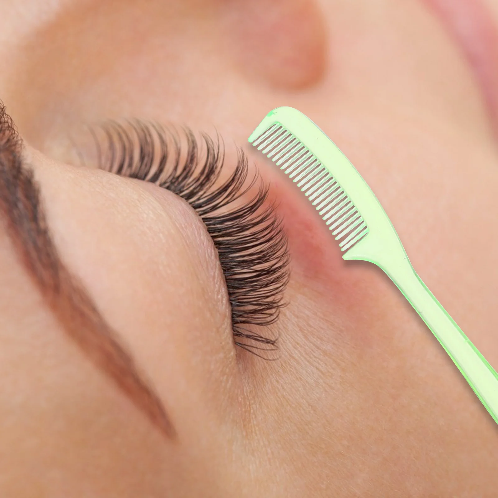 100Pcs Eyebrow Lash Comb Mascara Applicator Makeup Brushes Set Eyelash Brush Lash Brow Comb Mascara Eyebrow Brush