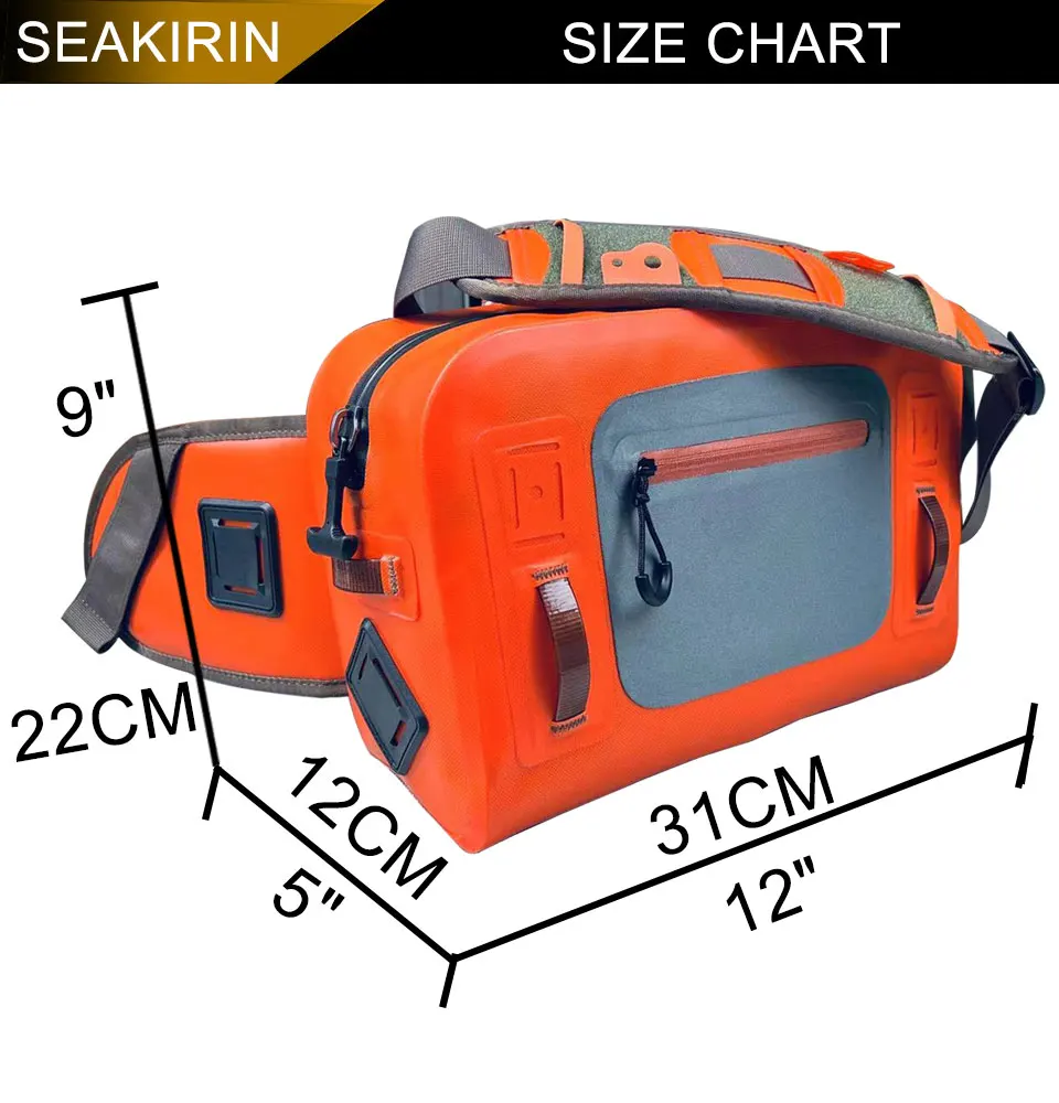 Submersible Lumbar Waterproof Waterproof Bag Fishing Dry Bag Camping Fitness Sailing Water Resistant Bag Trekking  Hip Bag Pack