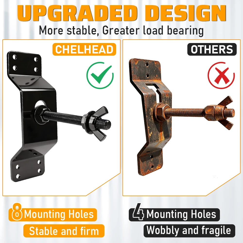 Vehicles Spare Tire Carrier Mount Bracket Garages Enclosed Trailer Truck Warehouse Wall Mounting Holder Heavy Duty Upgraded