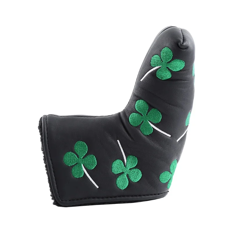 PU Golf Putter Cover Four Leaf Clover Headcover Accessory For Golf Activity