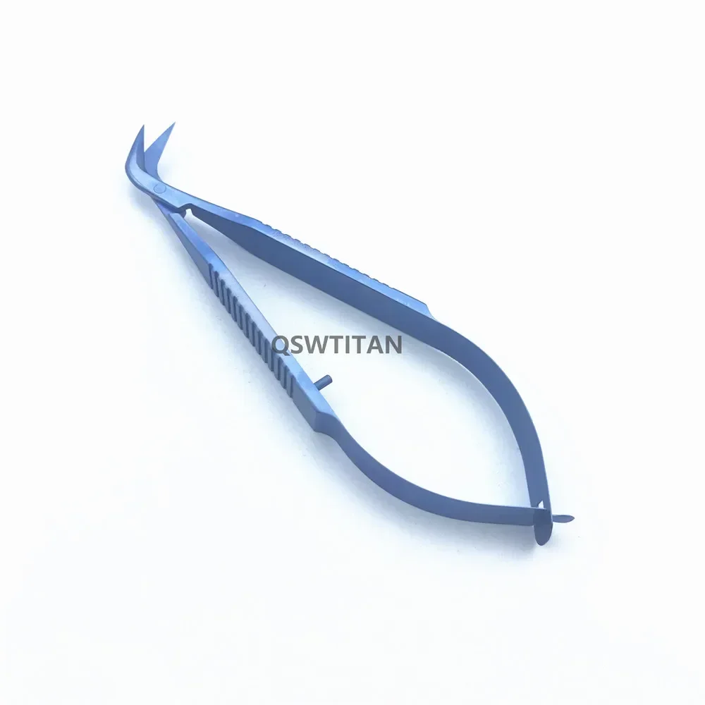 Ophthalmic Keratoplasty Scissors Titanium Microsurgical Practice Instrument Ophthalmic Scissors